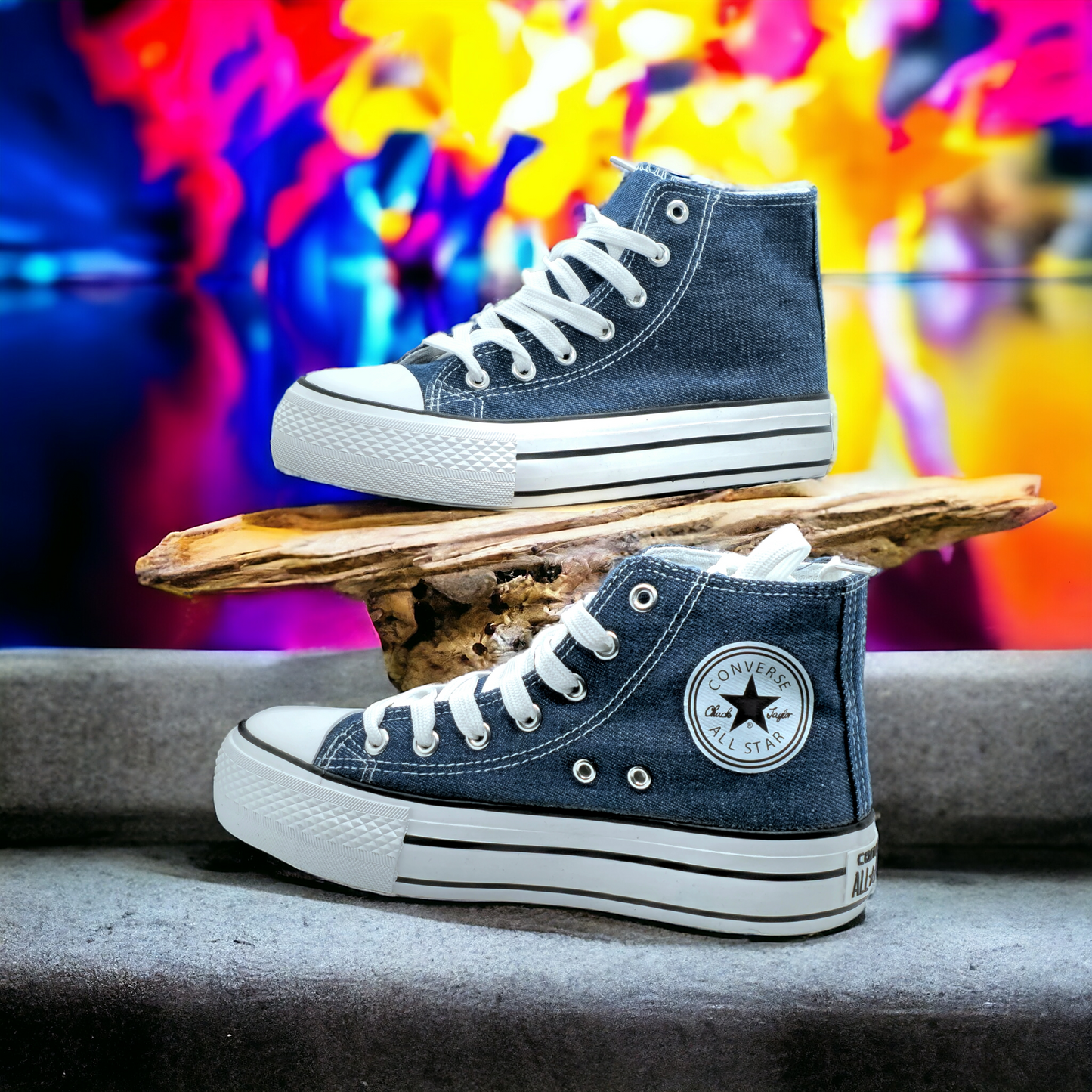 Converse AllStar Bota Jeans