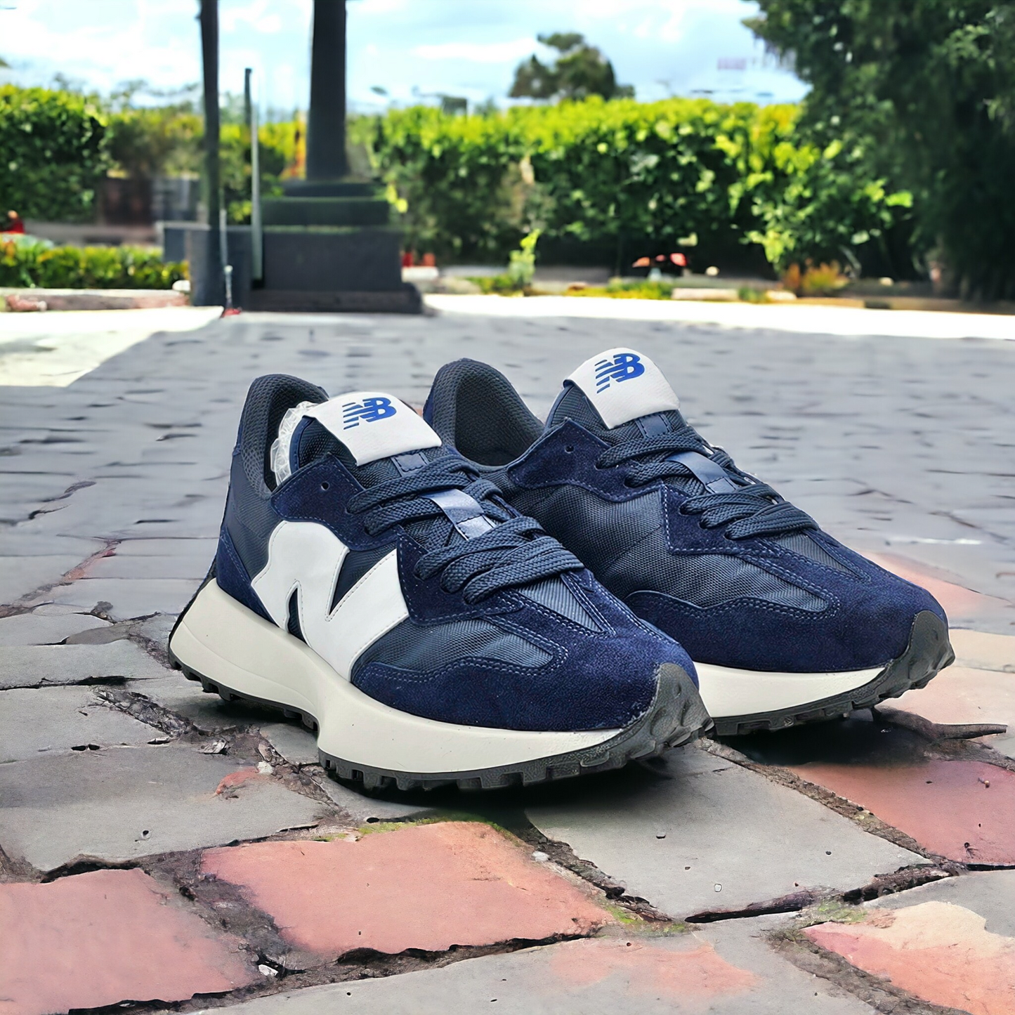 New Balance 327 Marine Blue