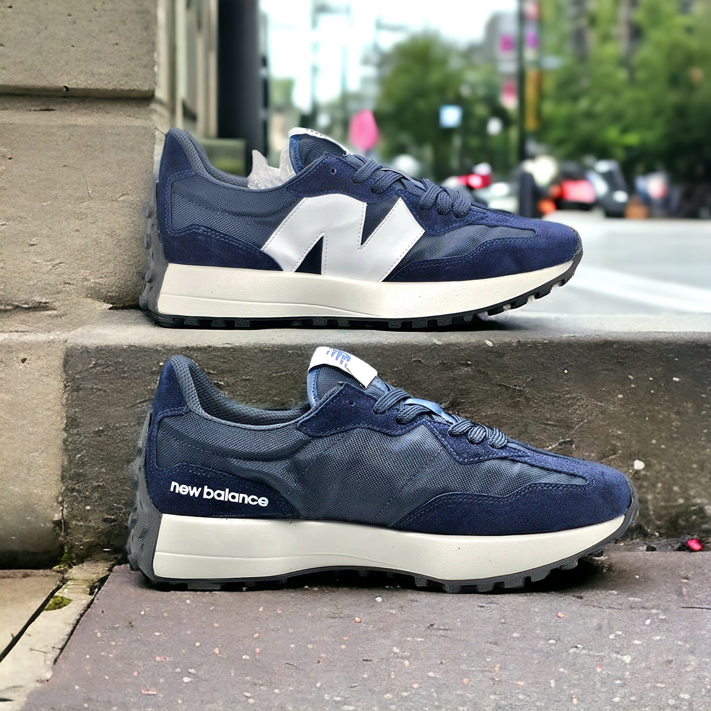 New Balance 327 Marine Blue