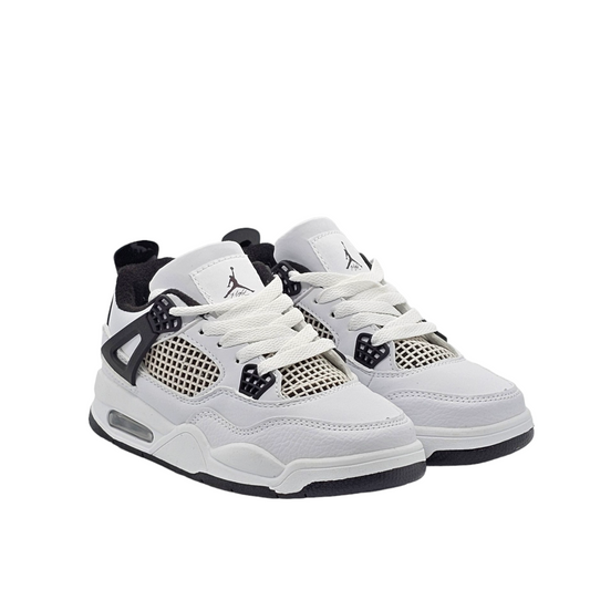 Jordan 4 Retro White/Black kids