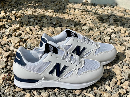 New Balance White/Blue