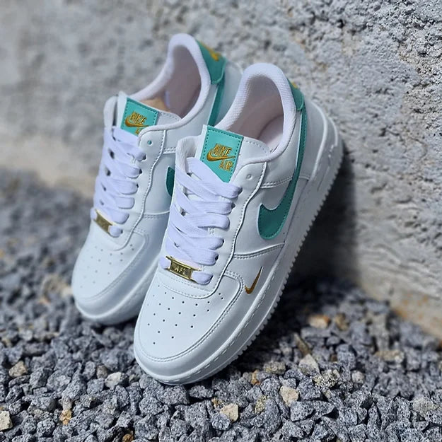 Nike Air Force 1 White/Sea Green