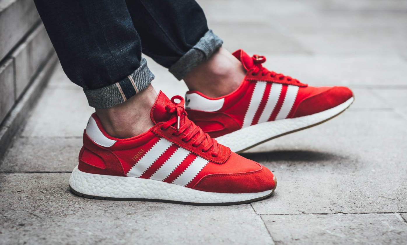 Adidas Iniki Red/white