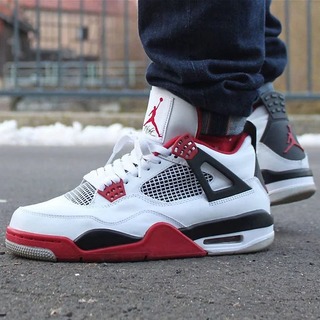 Jordan 4 Retro Fire Red